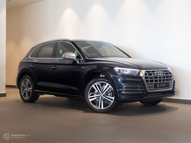 Used - Perfect Condition 2018 Audi Q5 Grey exterior with Brown interior at Knightsbridge Automotive