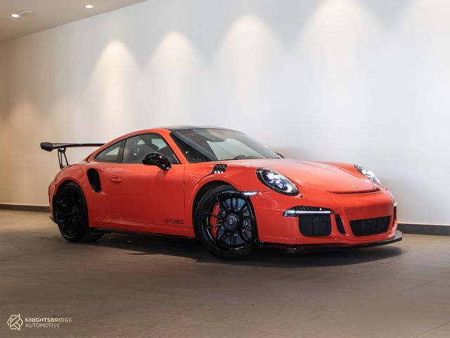 Used - Perfect Condition 2016 Porsche 911 GT3 RS Orange exterior with Black interior at Knightsbridge Automotive