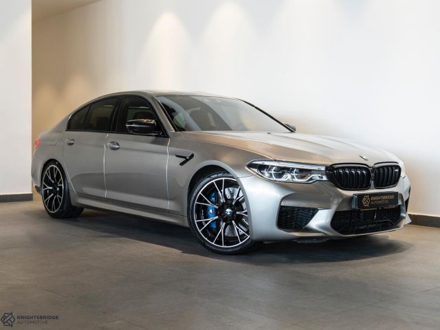 Used - Perfect Condition 2020 BMW M5 Competition Silver exterior with Brown interior at Knightsbridge Automotive