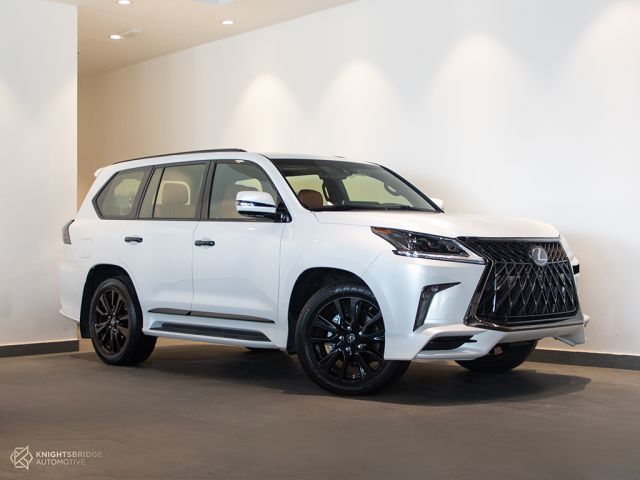 Used - Perfect Condition 2020 Lexus LX 570 S White exterior with Brown interior at Knightsbridge Automotive