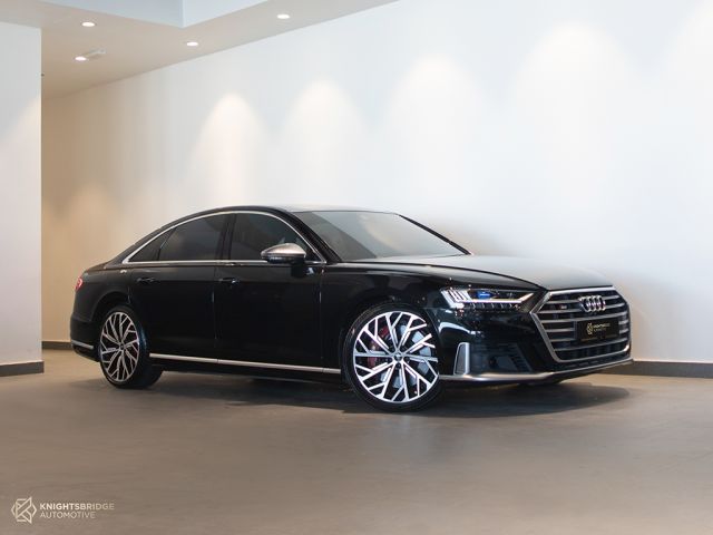 Used - Perfect Condition 2021 Audi S8 Black exterior with Brown interior at Knightsbridge Automotive