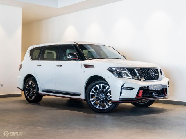 Used - Perfect Condition 2016 Nissan Patrol NISMO White exterior with White interior at Knightsbridge Automotive
