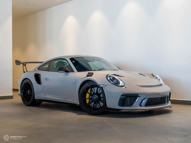 Used - Perfect Condition 2019 Porsche 911 GT3 RS Nardo Grey exterior with Black interior at Knightsbridge Automotive