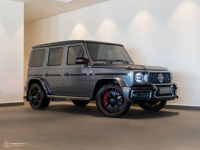 Used - Perfect Condition 2019 Mercedes-Benz G63 AMG 1st Edition Grey exterior with Red and Black interior at Knightsbridge Automotive