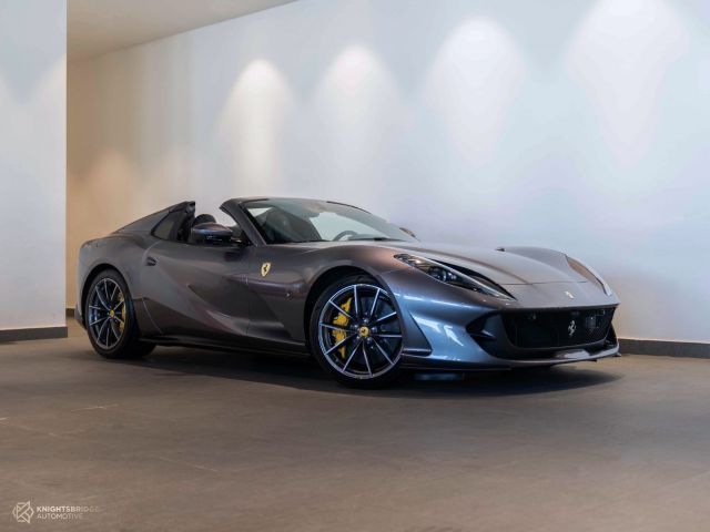 New 2021 Ferrari 812 Superfast GTS Grey exterior with Black interior at Knightsbridge Automotive