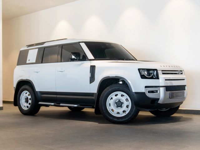 Perfect Condition 2022 Land Rover Defender White exterior with Black interior at Knightsbridge Automotive