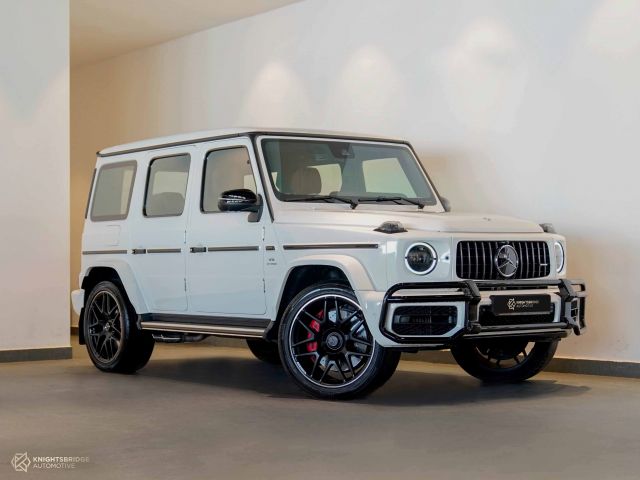 Used - Perfect Condition 2021 Mercedes-Benz G63 AMG White exterior with Brown interior at Knightsbridge Automotive