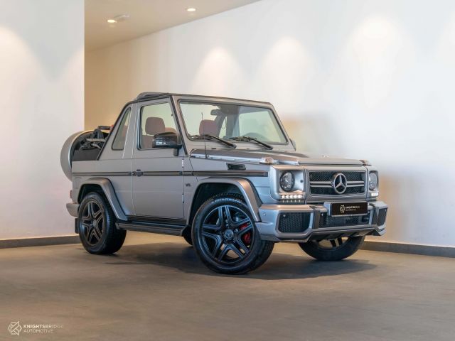 Used - Perfect Condition 2013 Mercedes-Benz G500 Cabriolet Grey exterior with Black interior at Knightsbridge Automotive