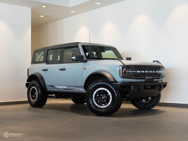 New 2021 Ford Bronco Badlands Grey exterior with Black interior at Knightsbridge Automotive