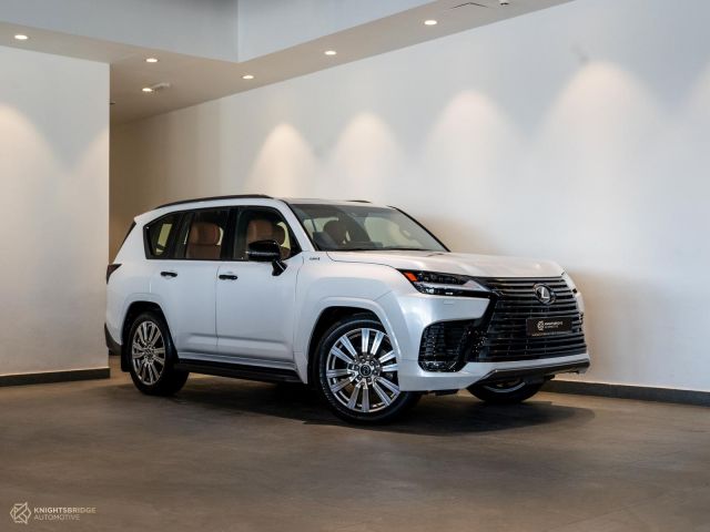 New 2022 Lexus LX 600 VIP Black Edition White exterior with Brown interior at Knightsbridge Automotive