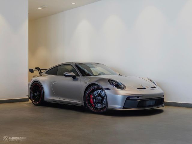 New 2022 Porsche 911 GT3 Silver exterior with Black interior at Knightsbridge Automotive