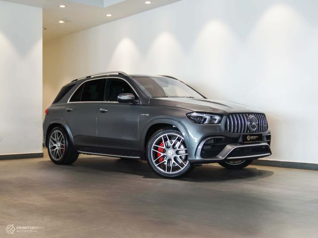 New 2022 Mercedes-Benz GLE 63S AMG Grey exterior with Red and Black interior at Knightsbridge Automotive