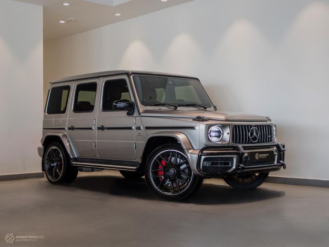 Perfect Condition 2019 Mercedes-Benz G63 AMG Gold exterior with Red interior at Knightsbridge Automotive