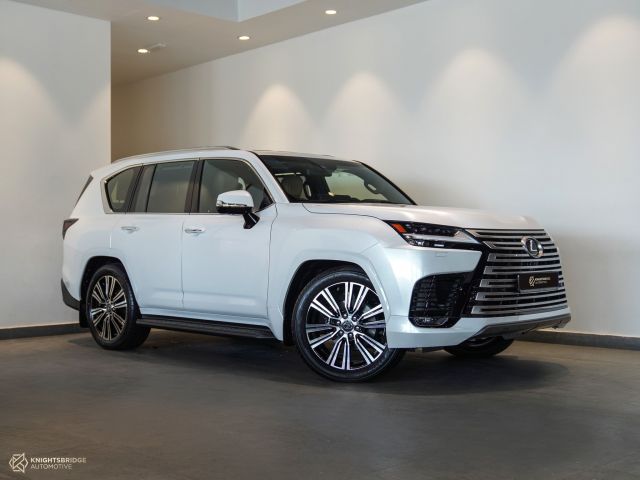 Perfect Condition 2022 Lexus LX 600 White exterior with Brown interior at Knightsbridge Automotive