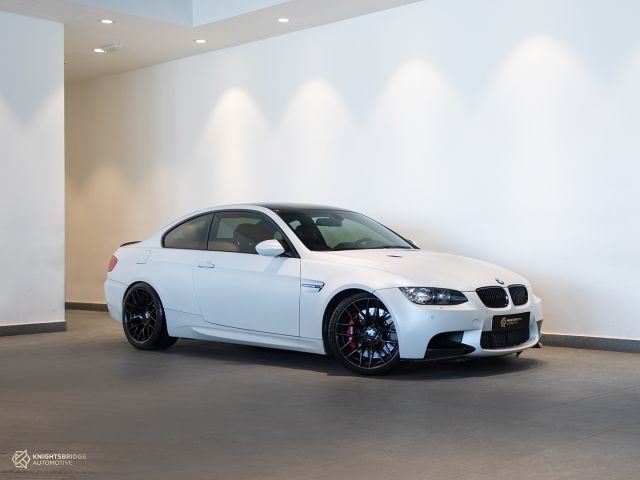 Perfect Condition 2013 BMW M3 Frozen Edition White exterior with Red interior at Knightsbridge Automotive