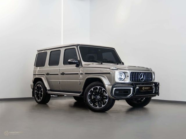 Used - Perfect Condition 2021 Mercedes-Benz G63 AMG Silver exterior with White and Black interior at Knightsbridge Automotive