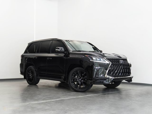 Used - Perfect Condition 2020 Lexus LX 570 S Black Edition Black exterior with Red interior at Knightsbridge Automotive