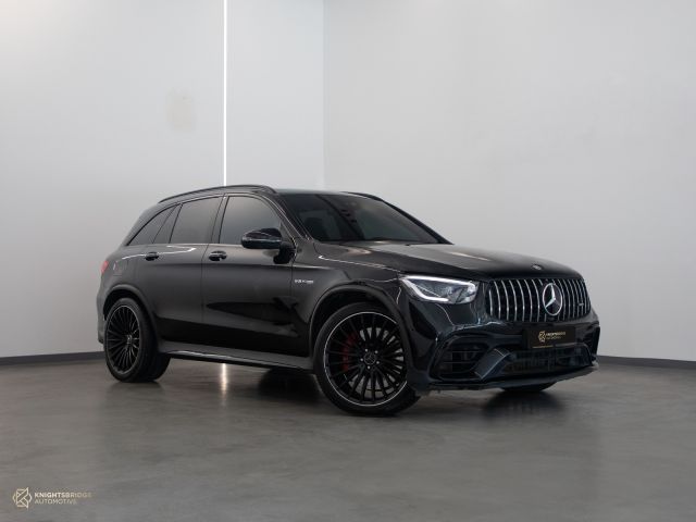 Used - Perfect Condition 2021 Mercedes-Benz GLC 63S AMG Black exterior with Red and Black interior at Knightsbridge Automotive