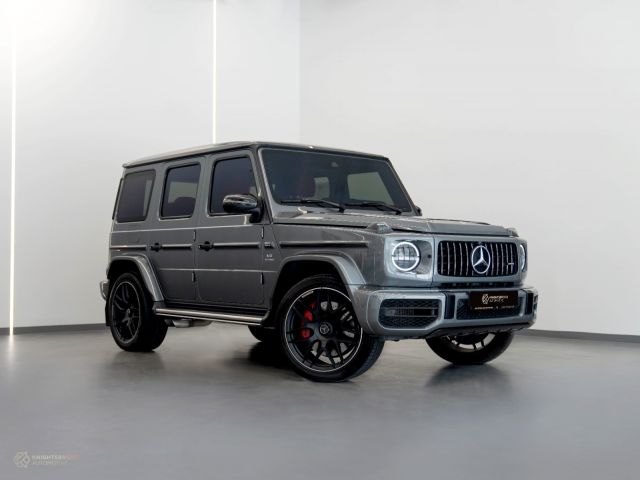Used - Perfect Condition 2021 Mercedes-Benz G63 AMG Grey exterior with Red interior at Knightsbridge Automotive