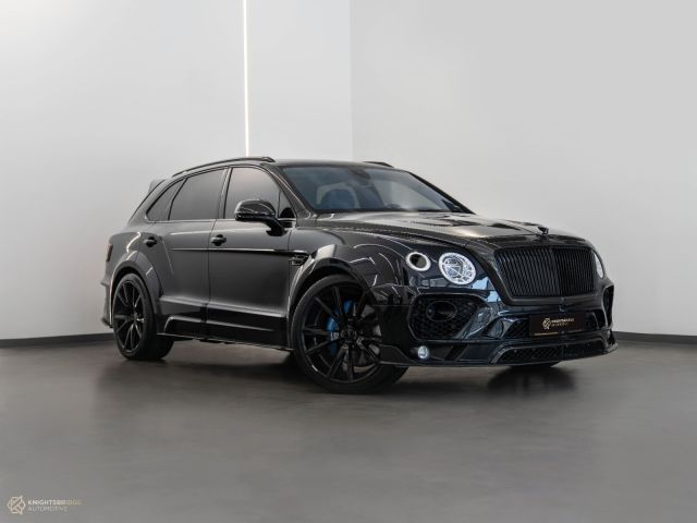 Used - Perfect Condition 2017 Bentley Bentayga Mansory Black exterior with Blue interior at Knightsbridge Automotive