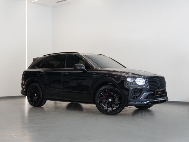 Used - Perfect Condition 2021 Bentley Bentayga First Edition Black exterior with Red interior at Knightsbridge Automotive