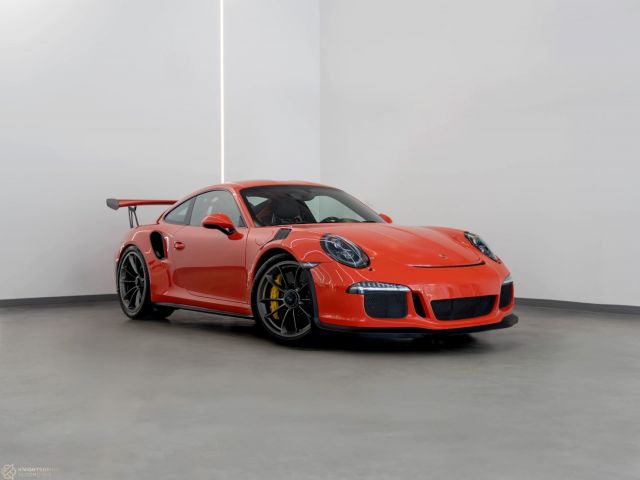 Used - Perfect Condition 2016 Porsche 911 GT3 RS Orange exterior with Orange and Black interior at Knightsbridge Automotive