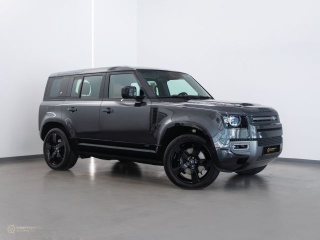 Used - Perfect Condition 2023 Land Rover Defender 110 Grey exterior with Brown interior at Knightsbridge Automotive