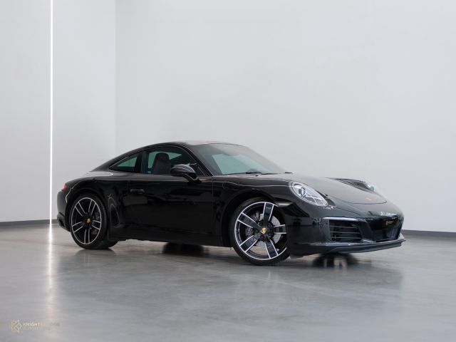 Used - Perfect Condition 2017 Porsche 911 Carrera Black exterior with Red interior at Knightsbridge Automotive