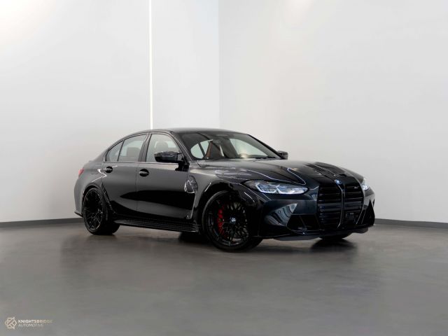 Used - Perfect Condition 2022 BMW M8 Competition X Drive Black exterior with Orange and Black interior at Knightsbridge Automotive