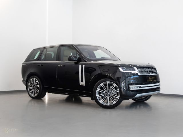 New 2022 Range Rover Vogue Autobiography Black exterior with Brown interior at Knightsbridge Automotive