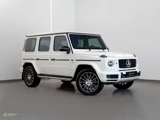 Used - Perfect Condition 2019 Mercedes-Benz G500 White exterior with Brown interior at Knightsbridge Automotive