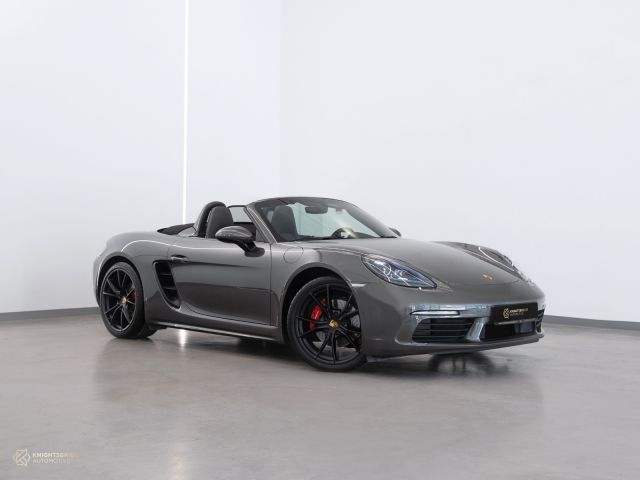Used - Perfect Condition 2017 Porsche Boxster Grey exterior with Grey interior at Knightsbridge Automotive