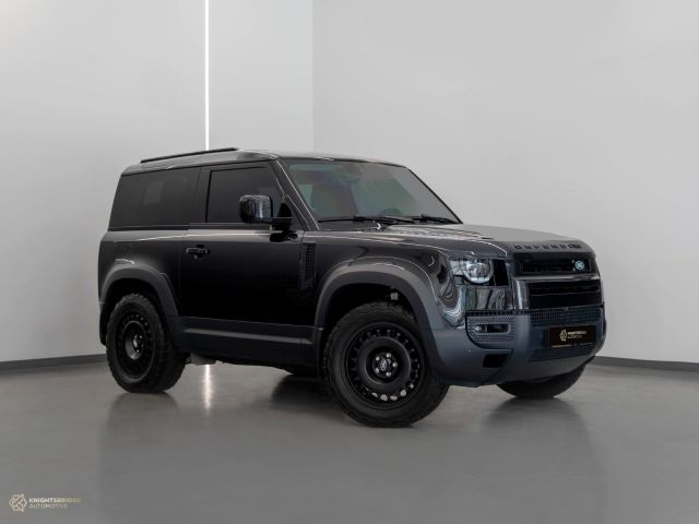 Used - Perfect Condition 2021 Land Rover Defender 90 HSE Black exterior with Black interior at Knightsbridge Automotive