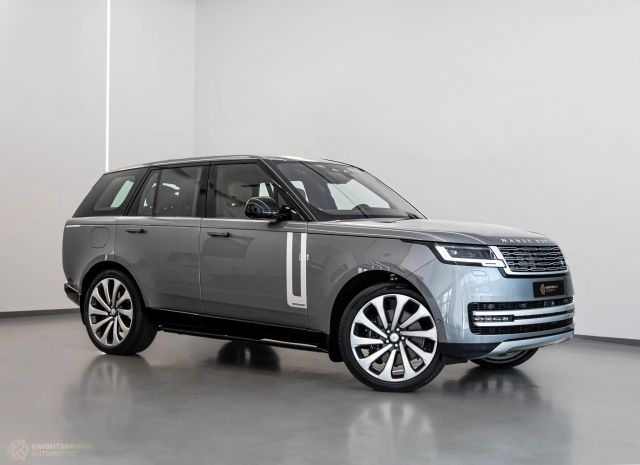 Used - Perfect Condition 2022 Range Rover Vogue Autobiography Grey exterior with Brown interior at Knightsbridge Automotive