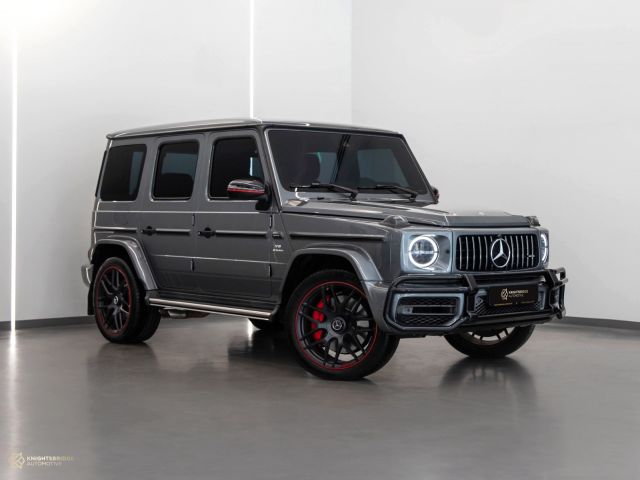 Used - Perfect Condition 2019 Mercedes-Benz G63 AMG Edition 1 Grey exterior with Red and Black interior at Knightsbridge Automotive