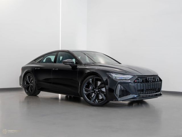 Used - Perfect Condition 2021 Audi RS7 Quattro Black exterior with Black interior at Knightsbridge Automotive