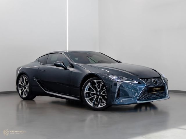 Used - Perfect Condition 2020 Lexus LC 500 Grey exterior with Red interior at Knightsbridge Automotive