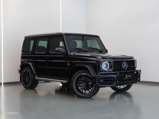 Used - Perfect Condition 2022 Mercedes-Benz G500 G63 Kit Black exterior with Red and Black interior at Knightsbridge Automotive