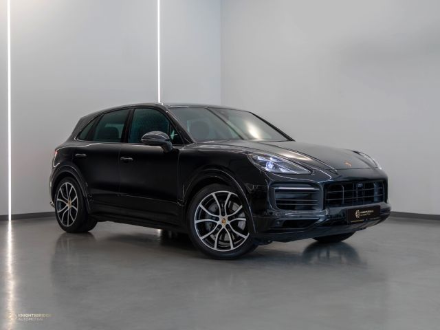 Used - Perfect Condition 2019 Porsche Cayenne S Black exterior with Red interior at Knightsbridge Automotive