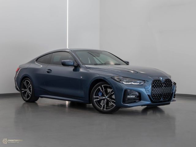 Used - Perfect Condition 2021 BMW 420i Blue exterior with Grey interior at Knightsbridge Automotive