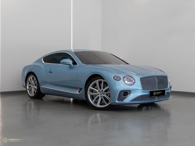 Used - Perfect Condition 2020 Bentley Continental GT Blue exterior with Beige and Blue interior at Knightsbridge Automotive