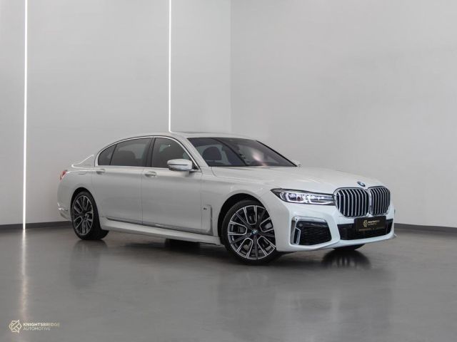 Used - Perfect Condition 2021 BMW 740 Li White exterior with Brown interior at Knightsbridge Automotive