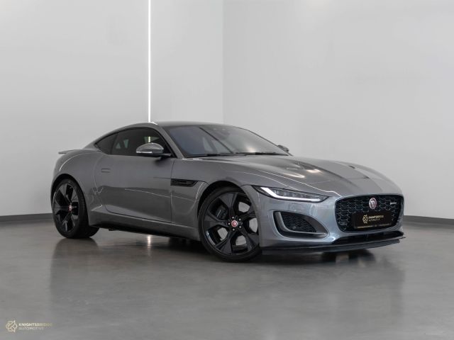Used - Perfect Condition 2021 Jaguar F Type Grey exterior with Red interior at Knightsbridge Automotive