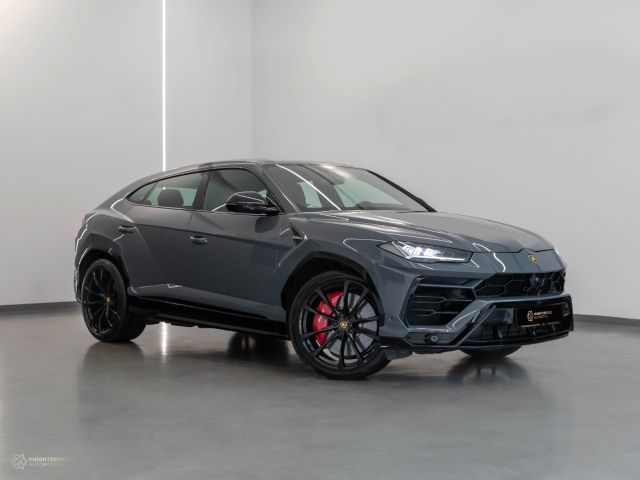 Used - Perfect Condition 2022 Lamborghini Urus Grey exterior with Red interior at Knightsbridge Automotive