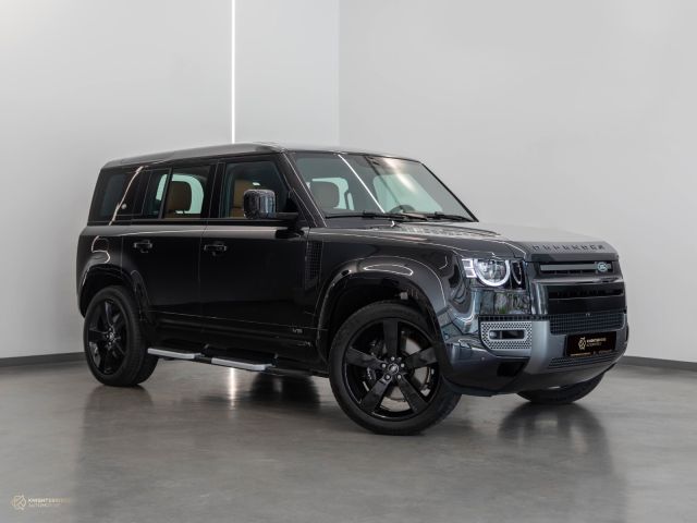 New 2023 Land Rover Defender 110 X Black exterior with Brown and Black interior at Knightsbridge Automotive