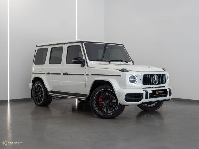 Used - Perfect Condition 2020 Mercedes-Benz G63 AMG White exterior with Red and Black interior at Knightsbridge Automotive