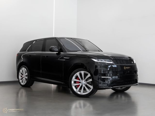 Used - Perfect Condition 2023 Range Rover Sport First Edition Black exterior with White and Black interior at Knightsbridge Automotive