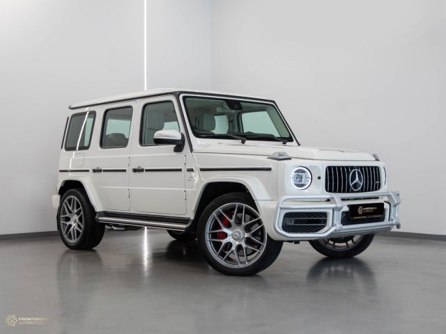 Used - Perfect Condition 2019 Mercedes-Benz G63 AMG White exterior with Beige interior at Knightsbridge Automotive