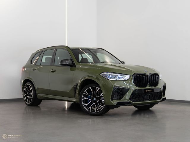 Used - Perfect Condition 2021 BMW X5M Green exterior with Brown and Black interior at Knightsbridge Automotive