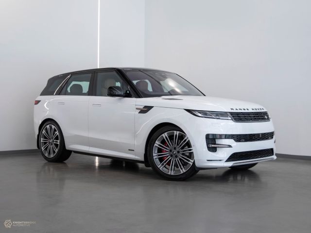 Used - Perfect Condition 2023 Range Rover Sport Autobiography White exterior with Brown and Black interior at Knightsbridge Automotive